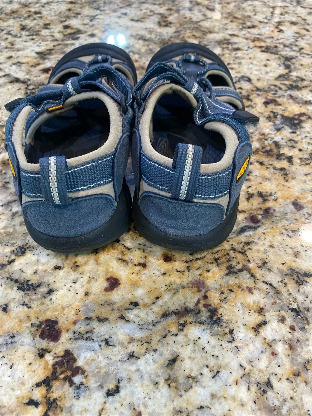 Keen Kids Navy Blue and Gray Closed-Toe Water Shoes